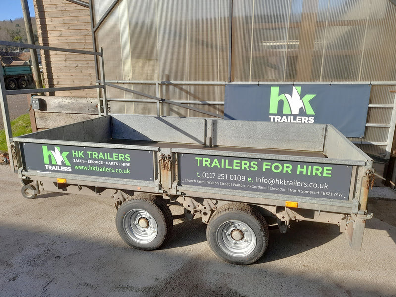 Ifor Williams LM105 10ft Flatbed Trailer for Hire