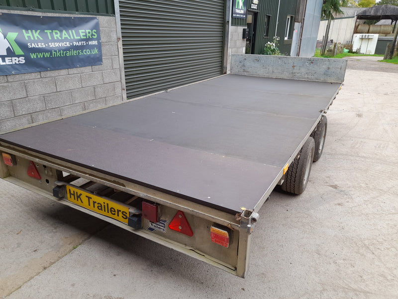 Used Ifor Williams LM146 14ft Flatbed Trailer, £2,250 + VAT