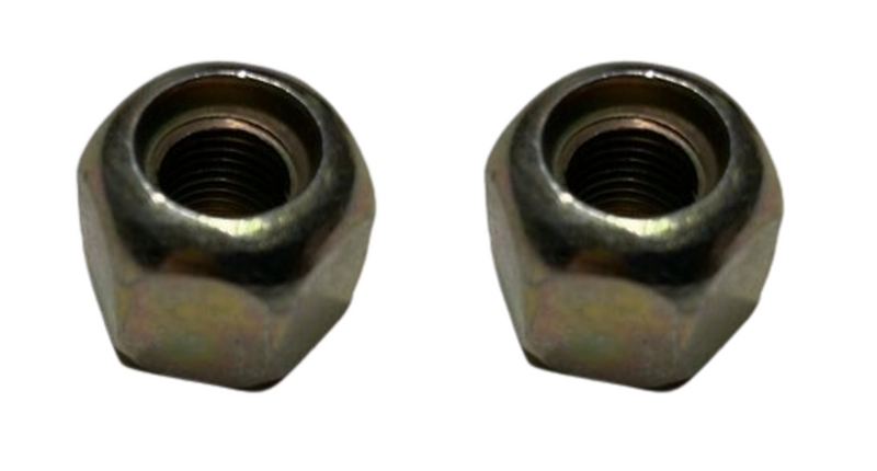 Pair of 3/8 UNF wheel nuts 