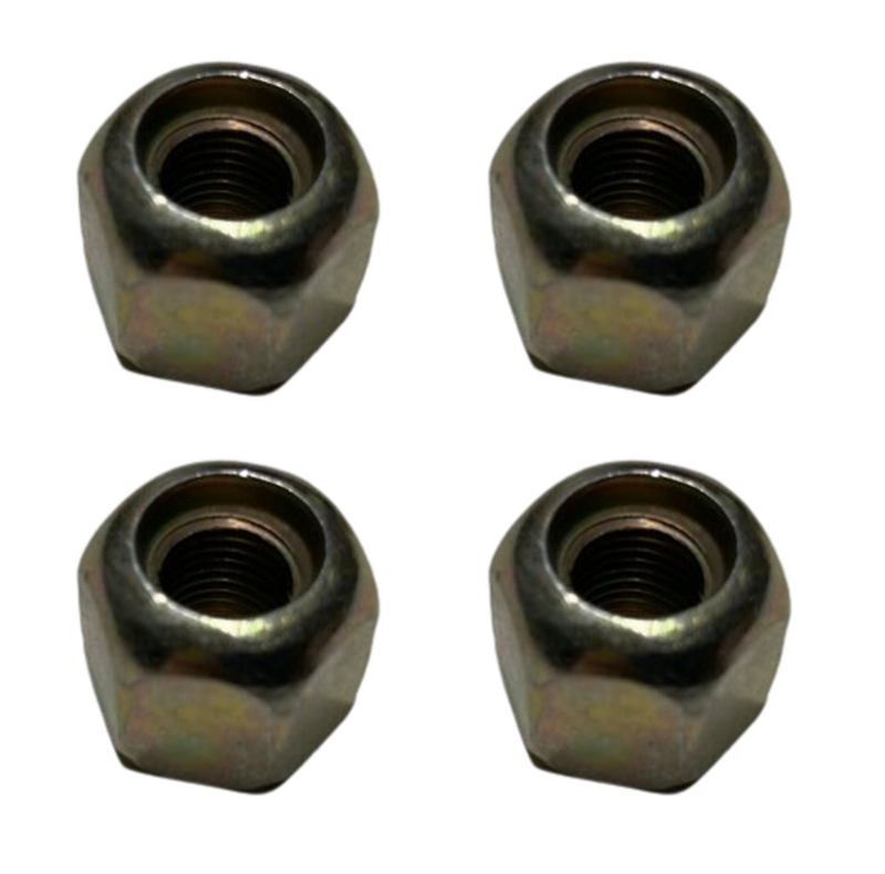 set of four 3/8 UNF wheel nuts 