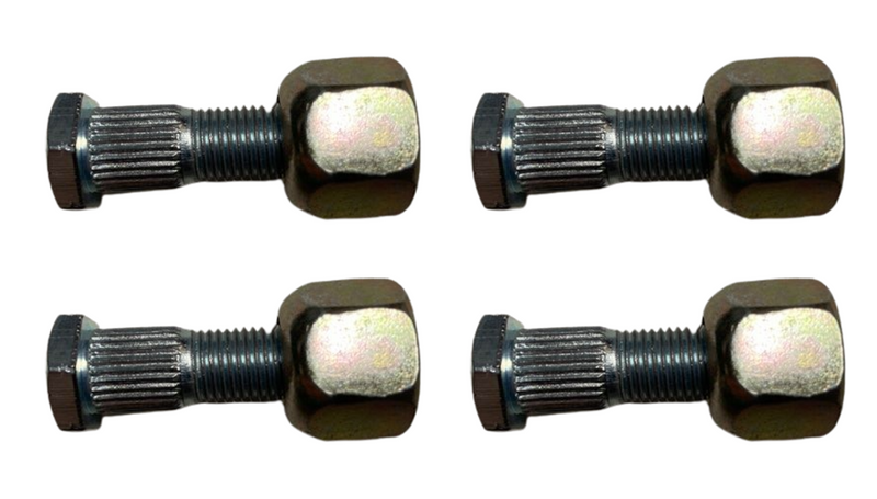 set of four 3/8 UNF wheel studs & nuts 