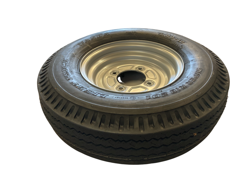 5.00 x 10 Wheel & Tyre Assembly, 115mm PCD