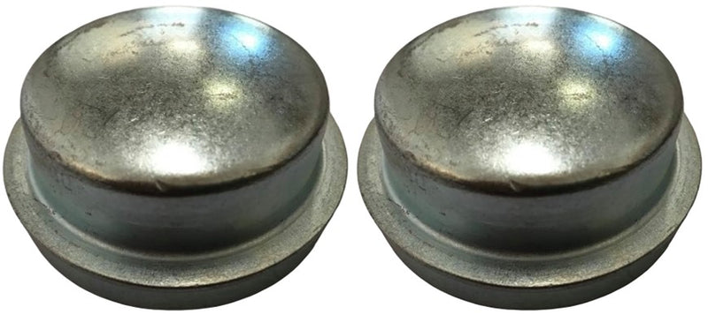 A Pair of 64mm Plain Knott Hub Caps