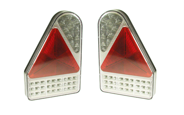 A Pair of LED Triangle Combination Lights, Left / Right