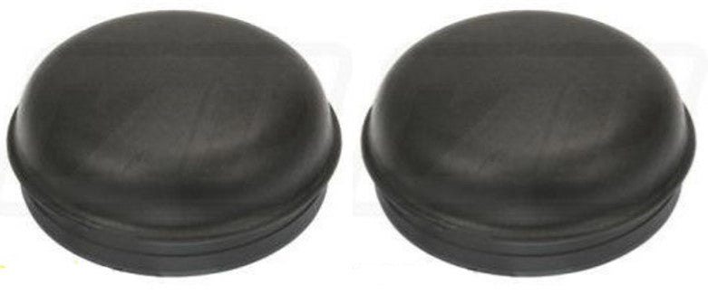 A Pair of Black 75mm Hub Cap, for Ifor Williams (1993 - 1997)